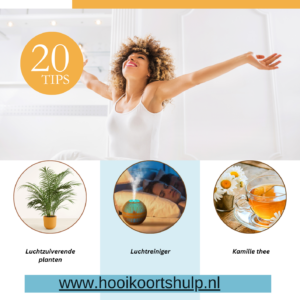 20 tips voor hooikoortsvrije nachtrust