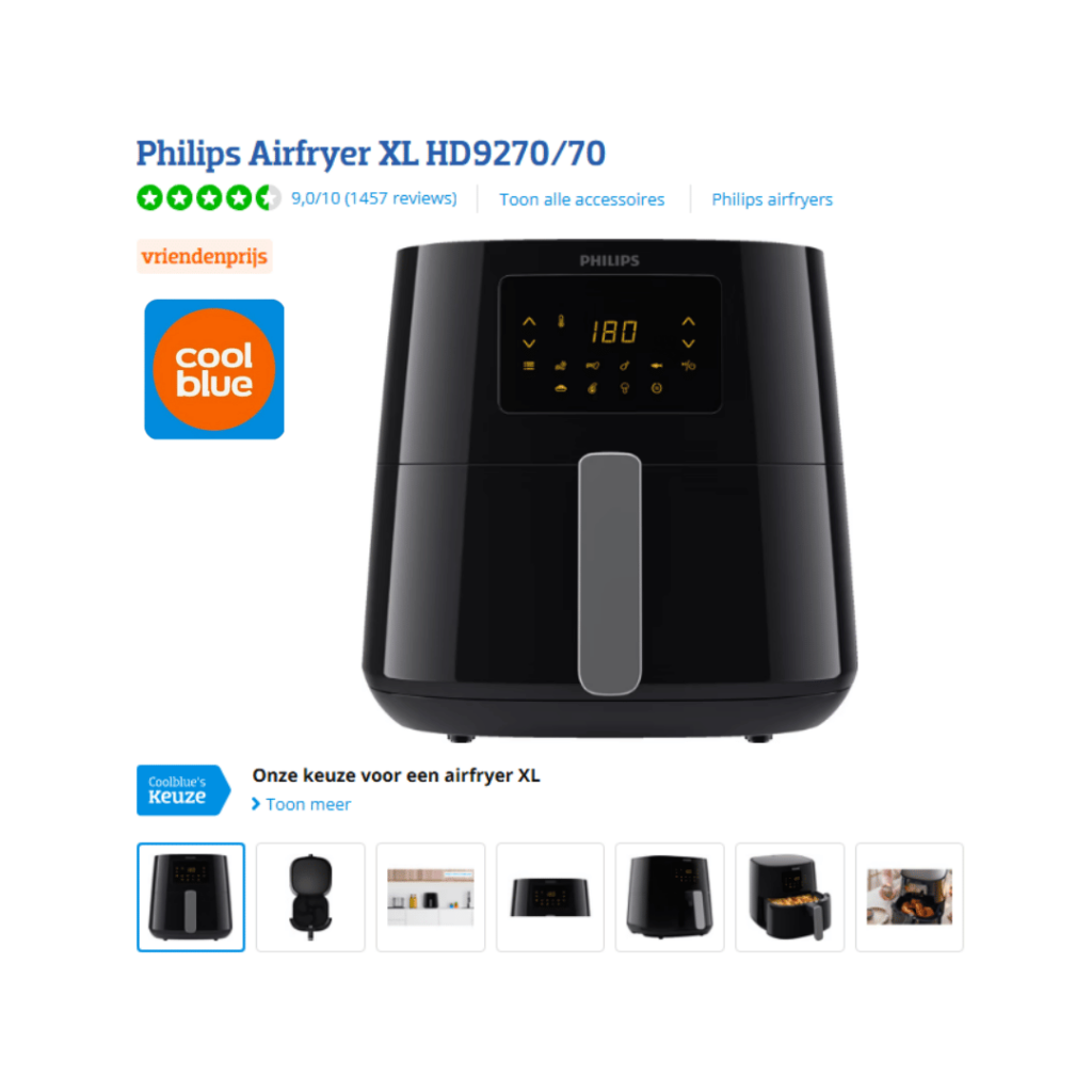 Hooikoorts airfryer