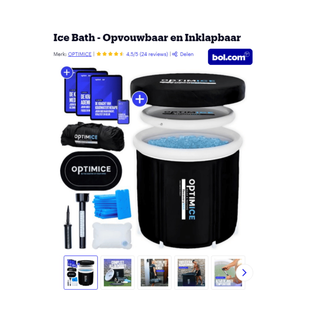 Hooikoorts ijsbad premium