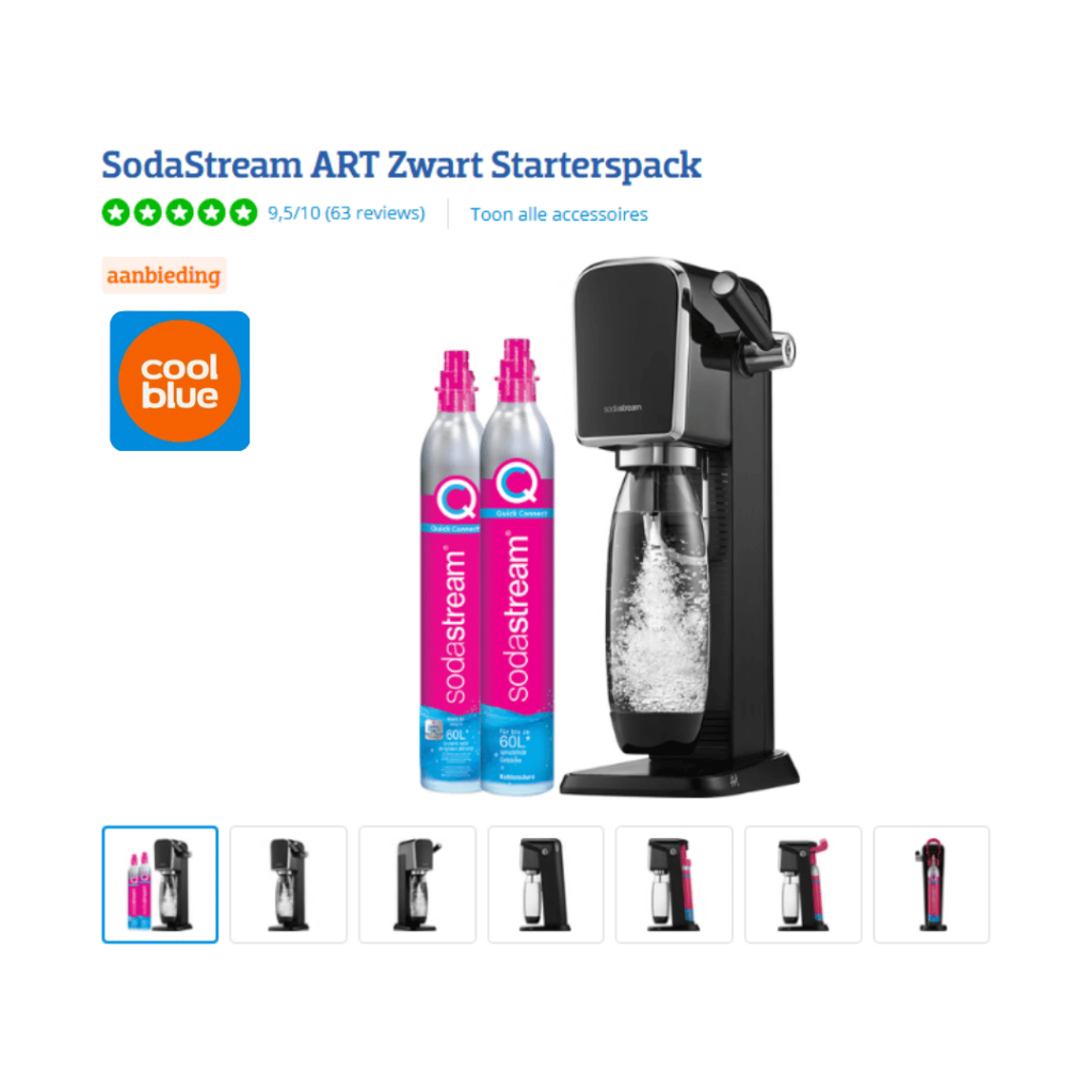 Hooikoorts premium sodastream