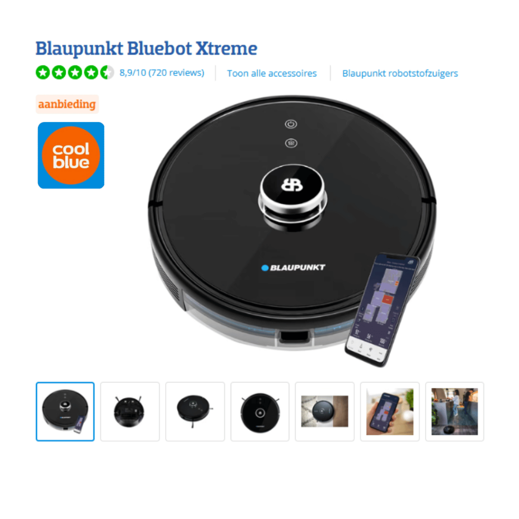 Hooikoorts robot stofzuiger luxe