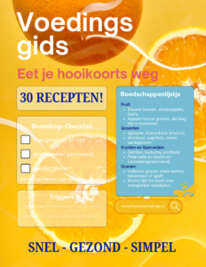 Hooikoorts voeding