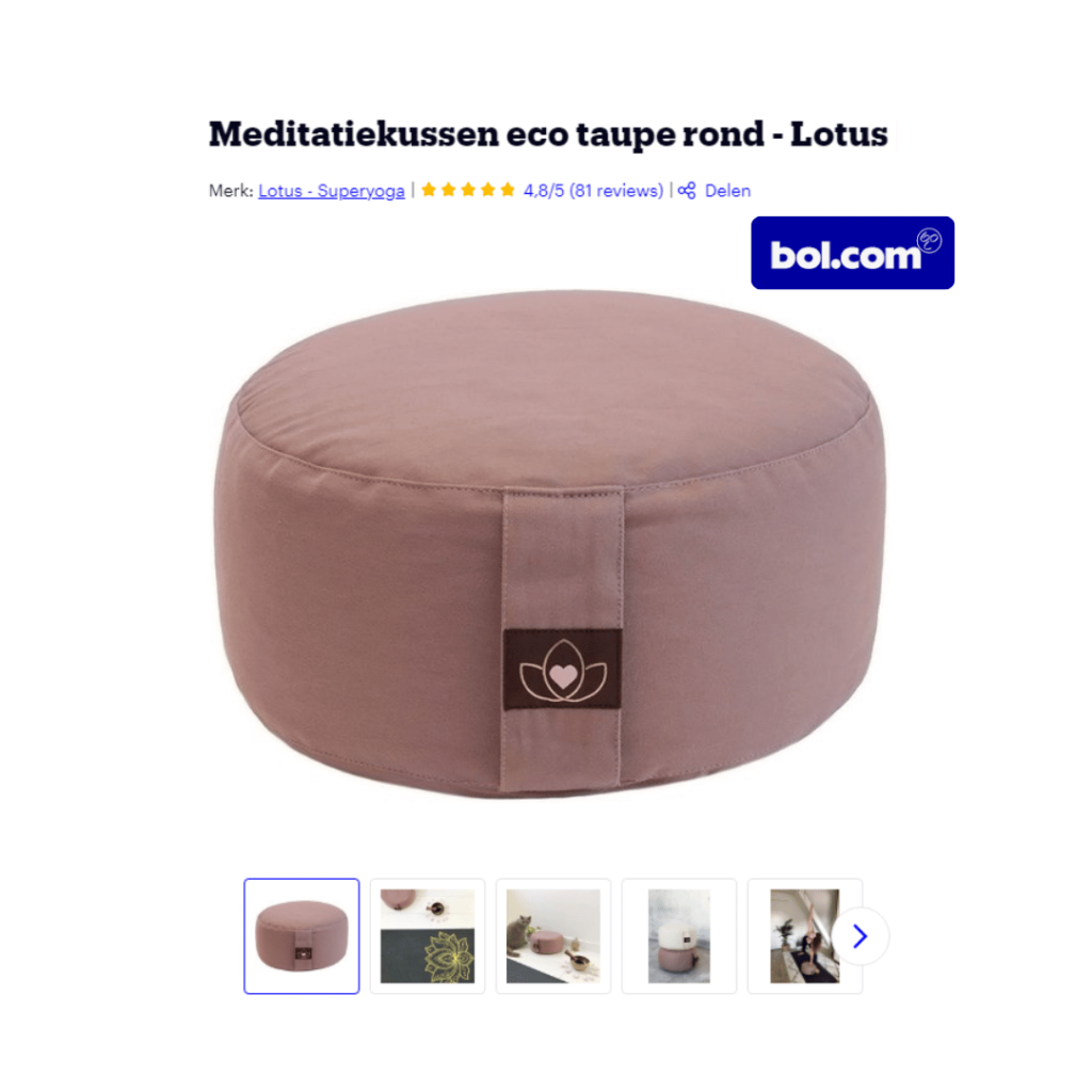Hooikoorts yoga kussen