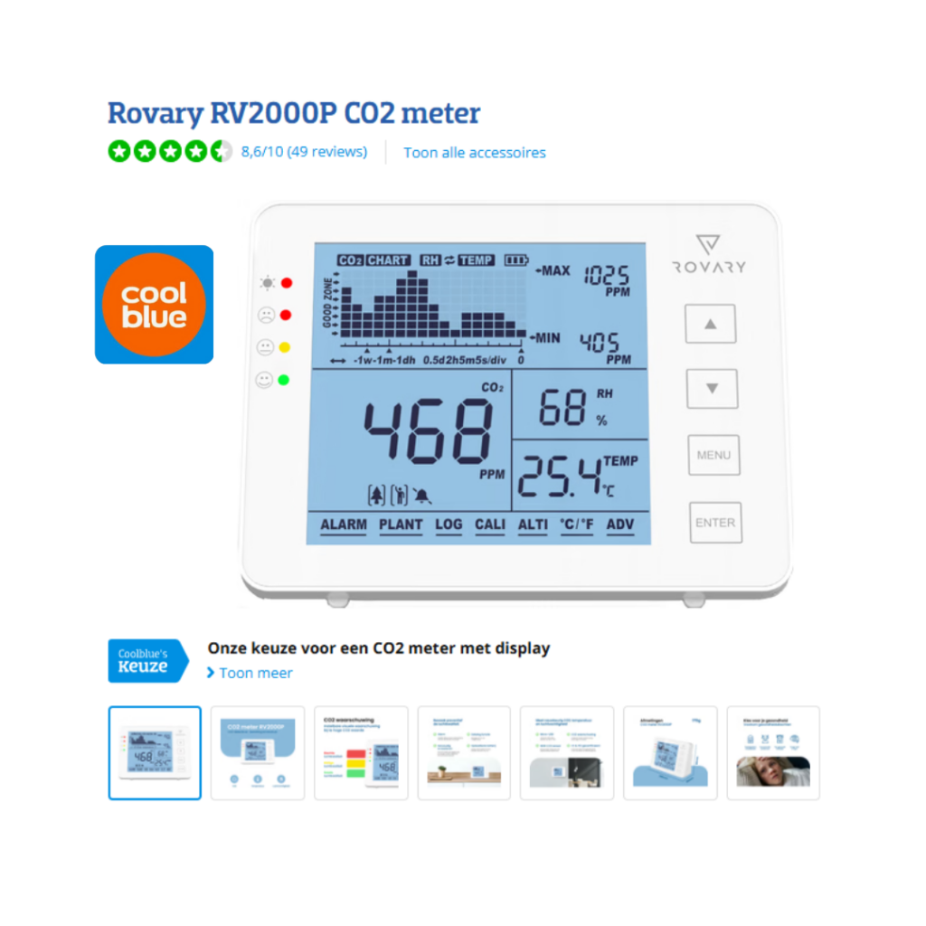 Hooikoorts zuurstofmeter